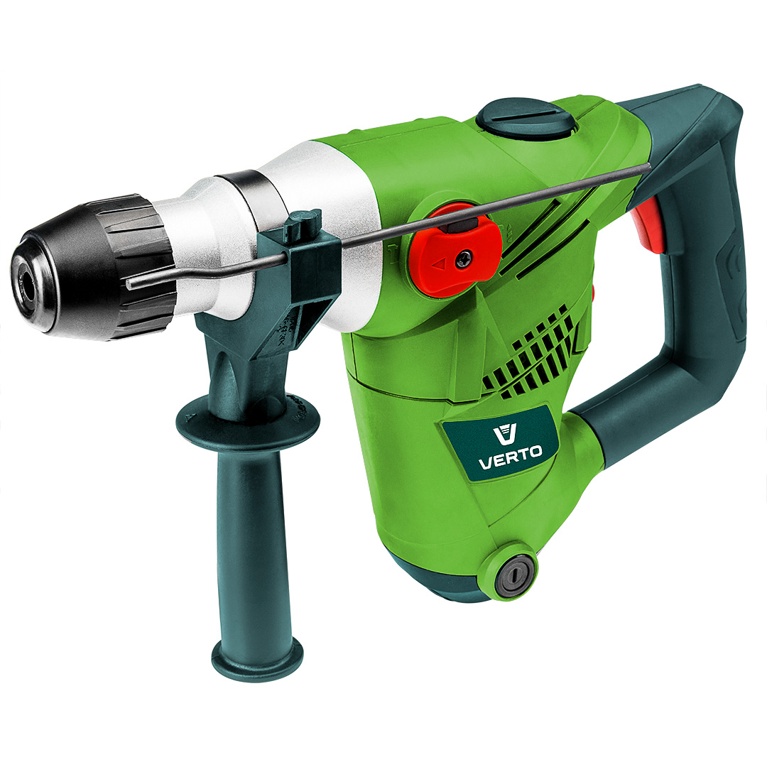 Перфоратор SDS+ 1500Вт, валіза VERTO (50G390)